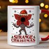 Strange Christmas Retro Personalized Mug, Demon Plant Gift for Horror Lovers with Custom Name Strange Christmas Retro Personalized Mug, Demon Plant Gift for Horror Lovers with Custom Name