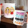 Strangers Think I'm Quiet, Personalized Mug, Gift For Friends Strangers Think I'm Quiet, Personalized Mug, Gift For Friends