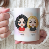 Strangers Think I'm Quiet, Personalized Mug, Gift For Friends Strangers Think I'm Quiet, Personalized Mug, Gift For Friends