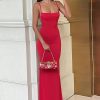 Strappy Backless Bodycon Maxi Dress