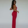 Strappy Backless Bodycon Maxi Dress