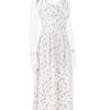 Strappy Corset Flowy Midi Dress With Pocket Strappy Corset Flowy Midi Dress With Pocket