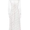 Strappy Corset Flowy Midi Dress With Pocket Strappy Corset Flowy Midi Dress With Pocket
