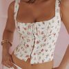 Strappy Hook Corset Top Strappy Hook Corset Top