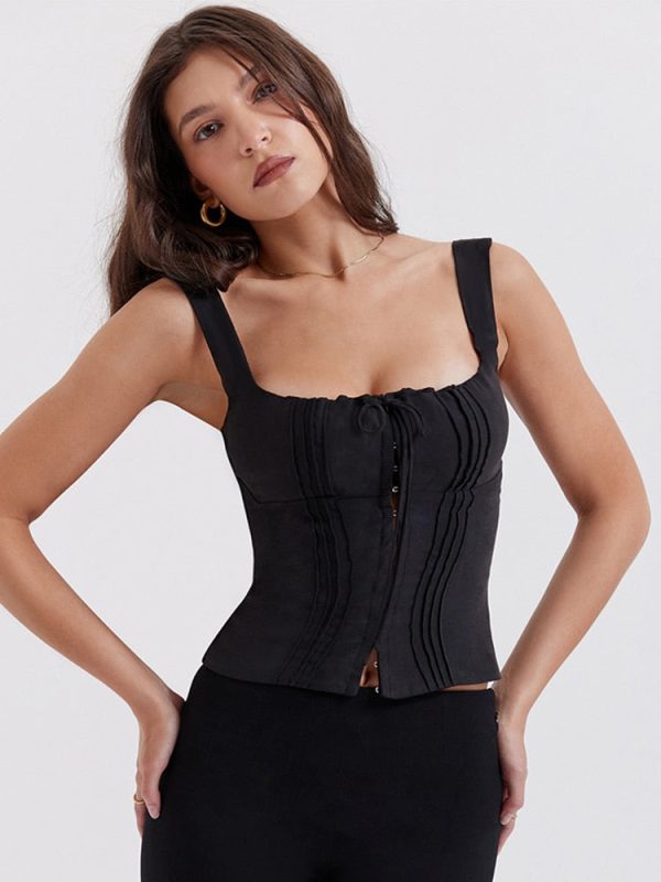 Strappy Hook Corset Top Strappy Hook Corset Top