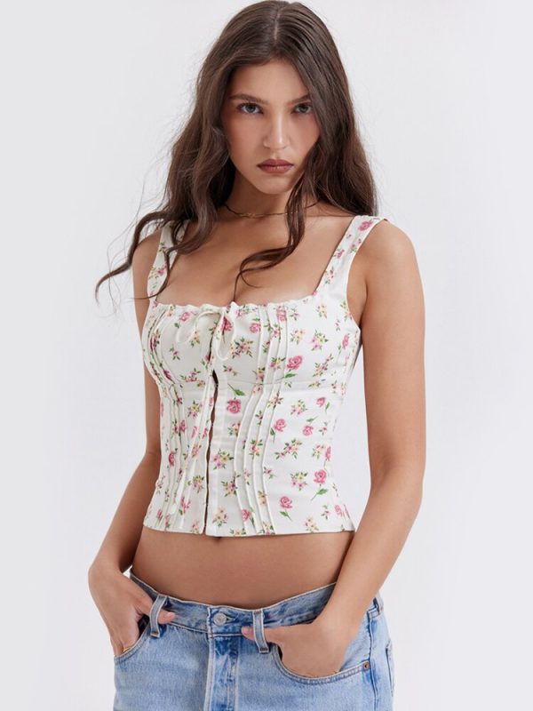 Strappy Hook Corset Top Strappy Hook Corset Top
