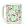 Strawberry Frogs Pattern Coffee Mug Strawberry Frogs Pattern Coffee Mug