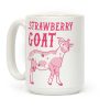 Strawberry Goat Coffee Mug
