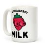 Strawberry Milk Coffee Mug Strawberry Milk Coffee Mug