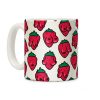 Strawboobies Pattern Coffee Mug Strawboobies Pattern Coffee Mug