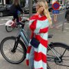 Stripe Long Fuzzy Cardigan Stripe Long Fuzzy Cardigan