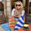 Striped Fuzzy Knit Sweater Striped Fuzzy Knit Sweater