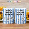 Striped This Belongs To - Personalized White Edge-to-Edge Mug Striped This Belongs To - Personalized White Edge-to-Edge Mug