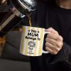 Striped This Belongs To - Personalized White Edge-to-Edge Mug Striped This Belongs To - Personalized White Edge-to-Edge Mug