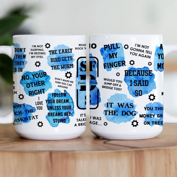 Stuff Dad Says - Personalized Mug