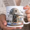 Stwa Galaxy Star Cosmic Space - Personalized Ceramic Mug - Gift For Movie Fans NL122