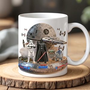 Stwa Galaxy Star Cosmic Space - Personalized Ceramic Mug - Gift For Movie Fans NL122