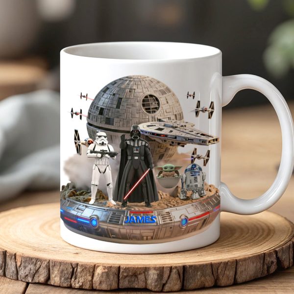 Stwa Galaxy Star Cosmic Space - Personalized Ceramic Mug - Gift For Movie Fans NL122