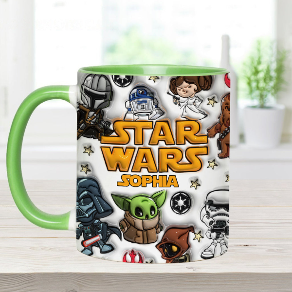 Stwa Glaxy Star - Personalized Accent Mug - Gift For Movie Fans NL122