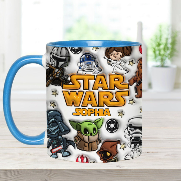 Stwa Glaxy Star - Personalized Accent Mug - Gift For Movie Fans NL122