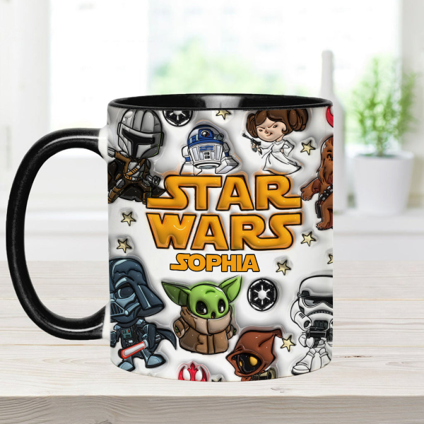 Stwa Glaxy Star - Personalized Accent Mug - Gift For Movie Fans NL122