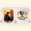 Stwa I Love You To The Death Star And Beyond - Gift For Couple - Personalized Ceramic Mug - CL19 NH96 Stwa I Love You To The Death Star And Beyond - Gift For Couple - Personalized Ceramic Mug - CL19 NH96