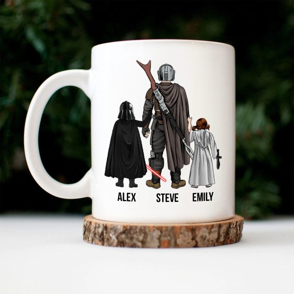 Stwa We Have The Best Dad Ever In The Galaxy - Gift For Father's Day - Personalized Ceramic Mug Stwa We Have The Best Dad Ever In The Galaxy - Gift For Father's Day - Personalized Ceramic Mug