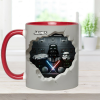 Stwa Welcome To The Dark Side In Galaxy Star - Personalized Accent Mug - Gift For Movie Fans NL122