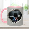 Stwa Welcome To The Dark Side In Galaxy Star - Personalized Accent Mug - Gift For Movie Fans NL122