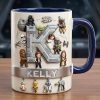 Stwa With Alphabet Initial Letter - Personalized Accent Mug - Gift For Movie Fans HH01 Stwa With Alphabet Initial Letter - Personalized Accent Mug - Gift For Movie Fans HH01
