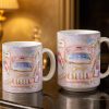 Stylish Nail Art Accessories Design - Personalized Custom Coffee Mug - HOB058_MG Stylish Nail Art Accessories Design - Personalized Custom Coffee Mug - HOB058_MG