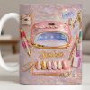 Stylish Nail Art Accessories Design - Personalized Custom Coffee Mug - HOB058_MG Stylish Nail Art Accessories Design - Personalized Custom Coffee Mug - HOB058_MG