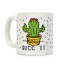 Succ It Cactus Coffee Mug Succ It Cactus Coffee Mug