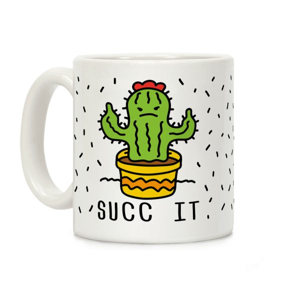 Succ It Cactus Coffee Mug Succ It Cactus Coffee Mug