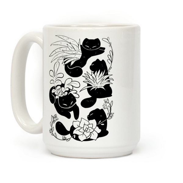 Succulent Cats Coffee Mug Succulent Cats Coffee Mug
