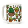 Succulent Pattern Coffee Mug Succulent Pattern Coffee Mug
