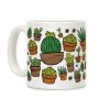Succulent Pattern Coffee Mug Succulent Pattern Coffee Mug