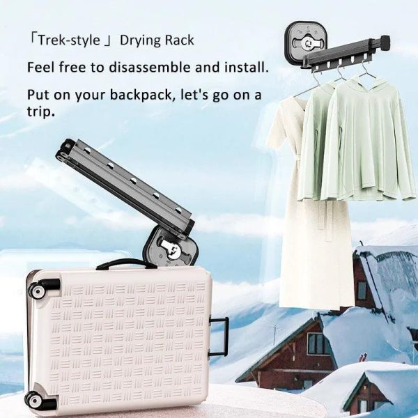 Suction Cup Folding Drying Rack Suction Cup Folding Drying Rack