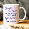 Sugar And Spice, Personalized Mug, Gift For Gardening Sugar And Spice, Personalized Mug, Gift For Gardening