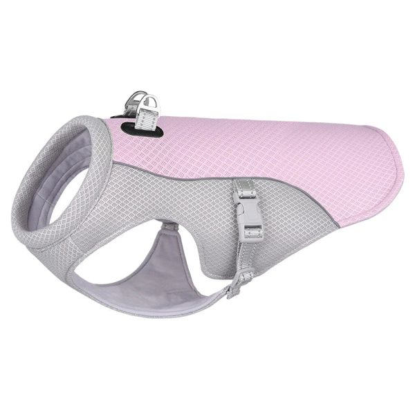 Summer Dog Cooling Vest Harness Reflective Summer Dog Cooling Vest Harness Reflective
