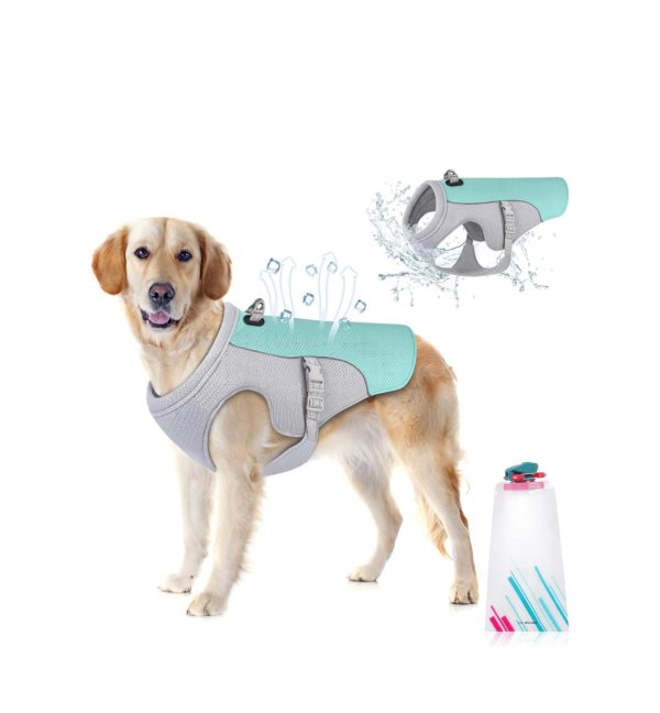 Summer Dog Cooling Vest Harness Reflective Summer Dog Cooling Vest Harness Reflective