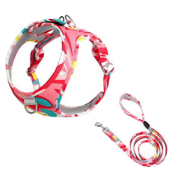 Summer Vibes Dog Harness & Leash Bundle Summer Vibes Dog Harness & Leash Bundle