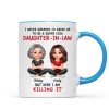 Super Cool Daughter-in-Law - Personalized Mug - Funny Christmas Gift for Daughter-in-Law Super Cool Daughter-in-Law - Personalized Mug - Funny Christmas Gift for Daughter-in-Law