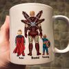Super Daddy You Are Number 1 - Gift For Father's Day - Personalized Ceramic Mug Super Daddy You Are Number 1 - Gift For Father's Day - Personalized Ceramic Mug