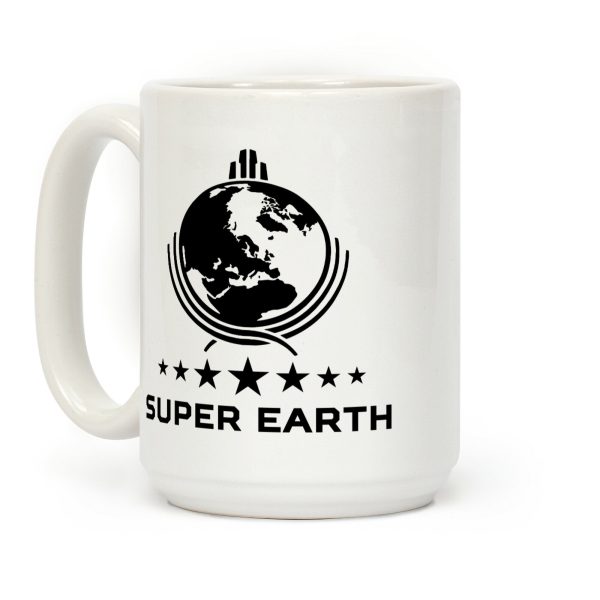 Super Earth Coffee Mug Super Earth Coffee Mug