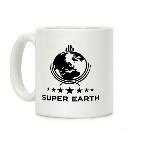 Super Earth Coffee Mug Super Earth Coffee Mug