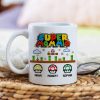 Super Family Personalized White Mug, Family Gift Super Family Personalized White Mug, Family Gift
