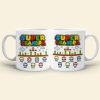 Super Family Personalized White Mug, Family Gift Super Family Personalized White Mug, Family Gift