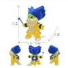 Super Mario Bros Plush Toys - Adorable Bowser Jr, Meowser & Lemmy Dolls
