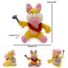 Super Mario Bros Plush Toys - Adorable Bowser Jr, Meowser & Lemmy Dolls